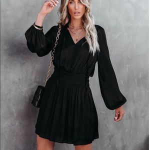 Black vici dress